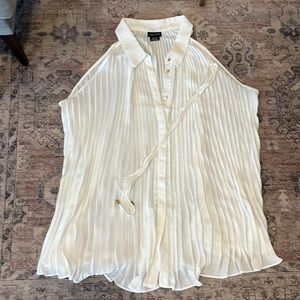 Willow Pleated Halter Shirt